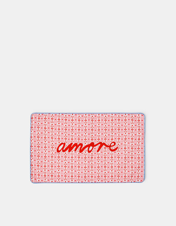 Heart Print Cushion Cover, , large