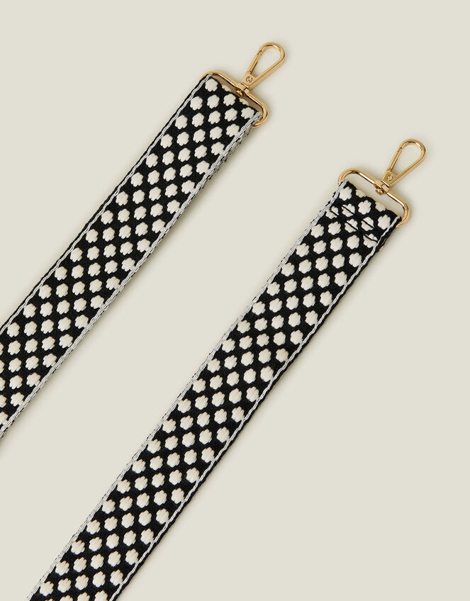 Polka Dot Webbing Bag Strap, , large