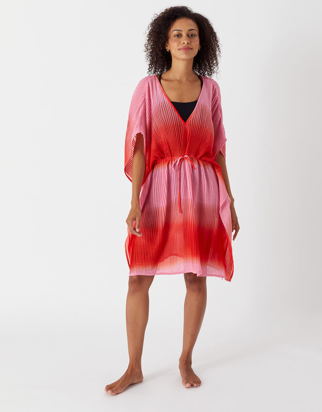 Pleated Bright Kaftan, Multi (BRIGHTS-MULTI), large