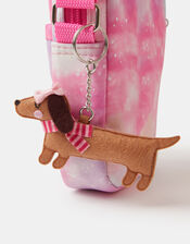 Girls Sausage Dog Bag Charm, , large