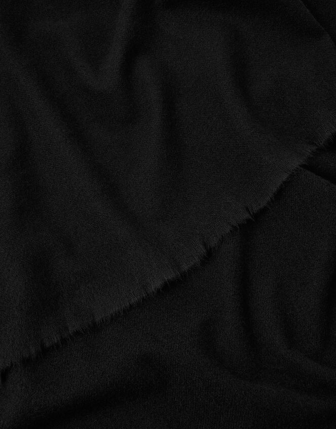 Grace Super-Soft Blanket Scarf, Black (BLACK), large