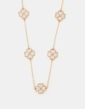 Lucky Clover Station Necklace, , large