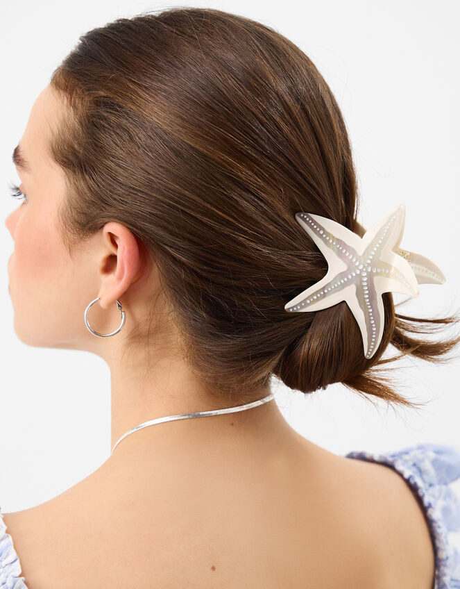 Starfish Claw Clip, , large