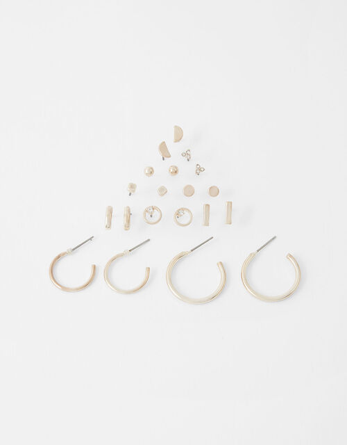 Stud and Hoop Multipack with Recycled Metal, , large