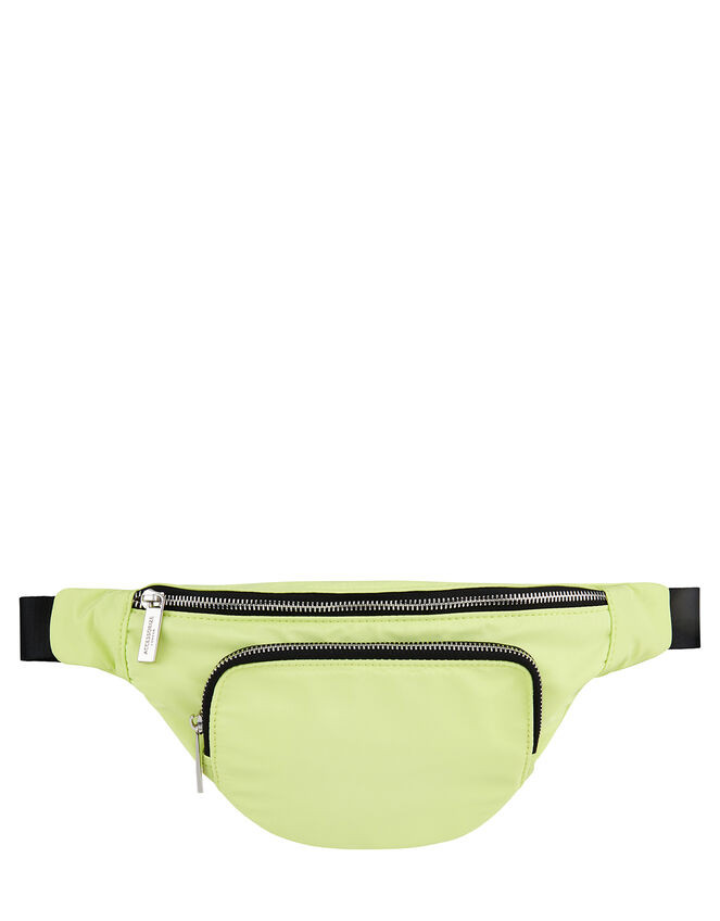 Lime Sporty Bumbag, , large