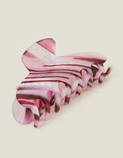 Stripe Resin Claw Clip, , large