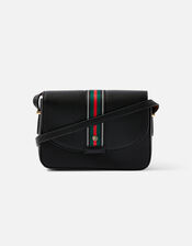 Webbing Cross-Body Bag, Black (BLACK), large