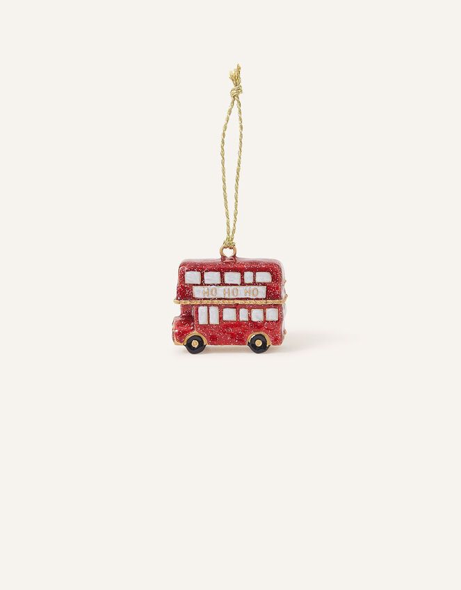 Enamel London Bus Christmas Decoration Accessorize UK Navigation