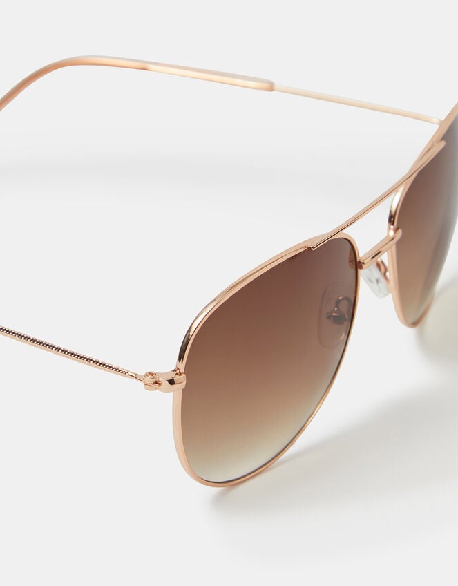 Metal Aviator Sunglasses, , large