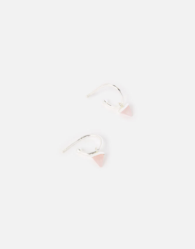 Healing Stones Earrings - Rose Quartz , , large