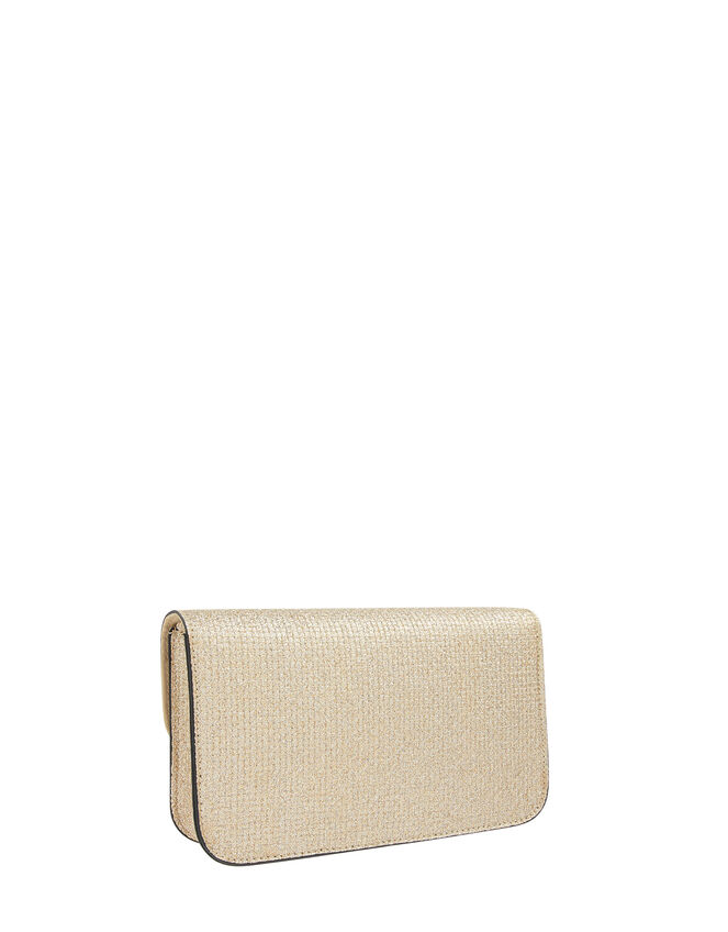 Edie Shimmer Cross-Body Bag, , large