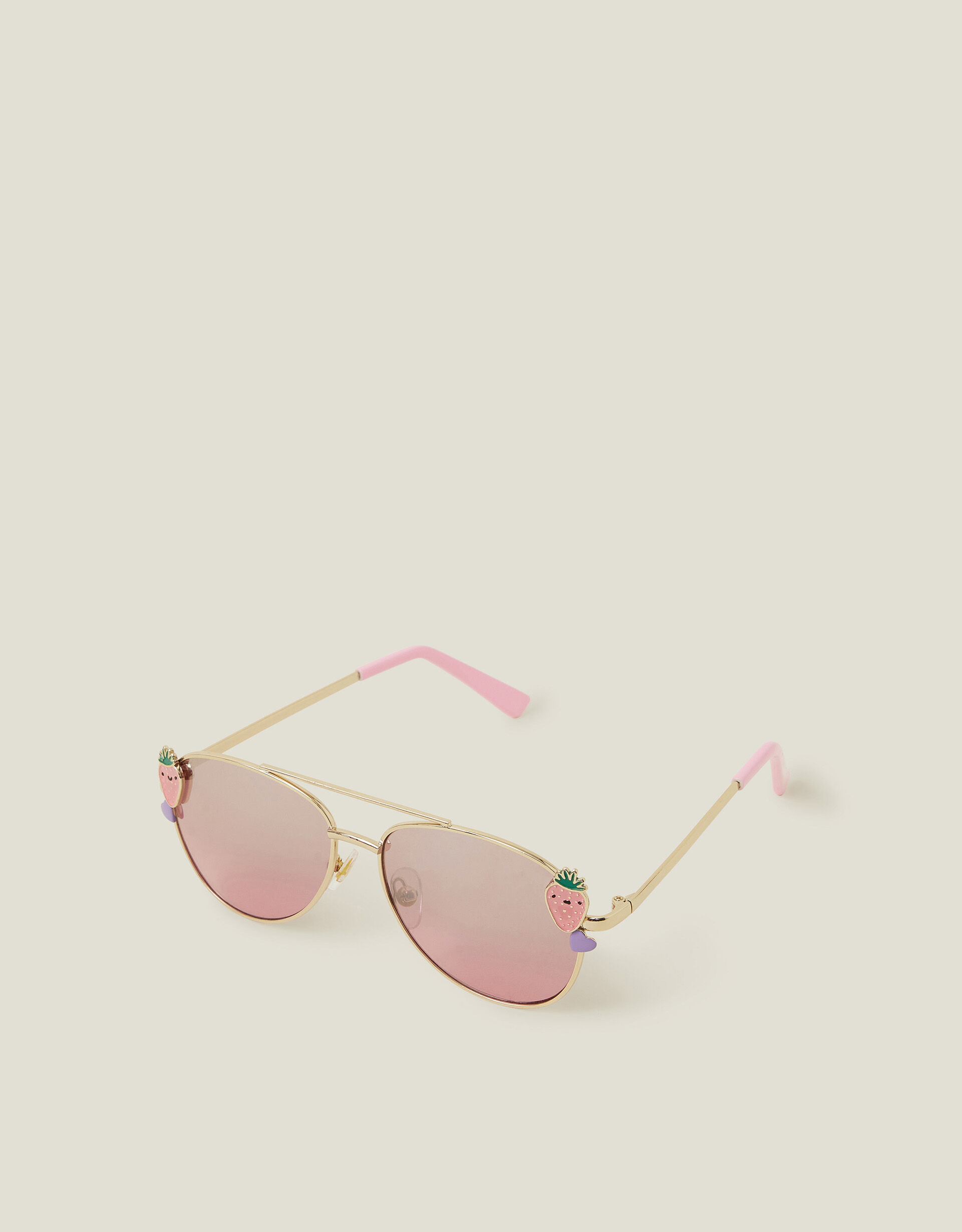 Pink aviator sunglasses discount