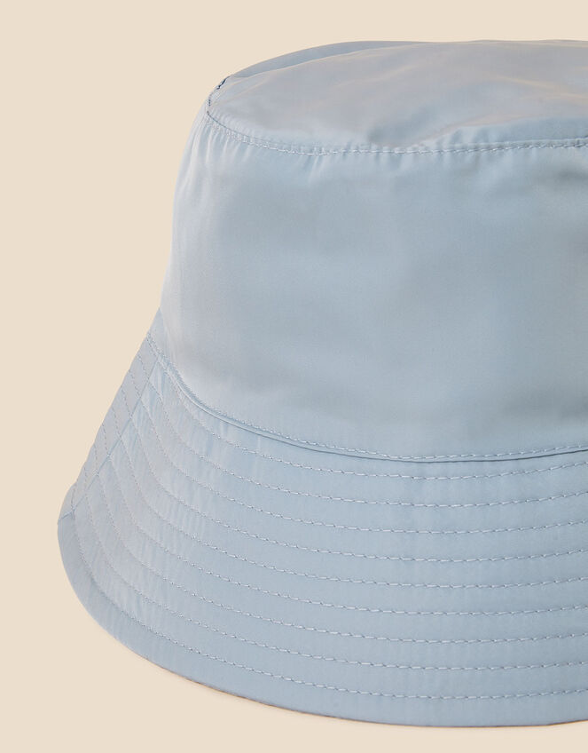 Nylon Bucket Hat, Blue (BLUE), large