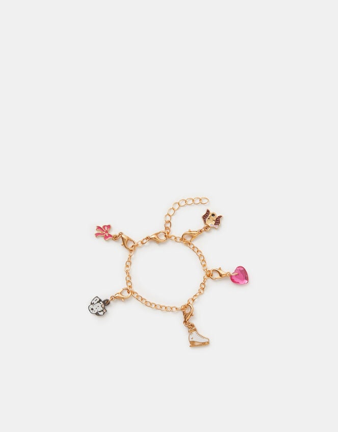 Girls Dog Charm Bracelet, , large