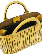 Cut-Out Handheld Bag, Yellow (YELLOW), large