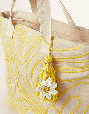 Embroidered Tote Bag, , large