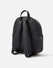 Mini Zip Around Backpack, Black (BLACK), large