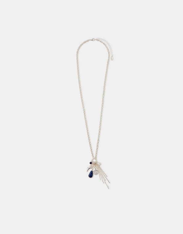 Multi Charm Pendant Necklace, , large