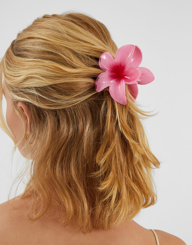 Tropical Flower Claw Clip, , large