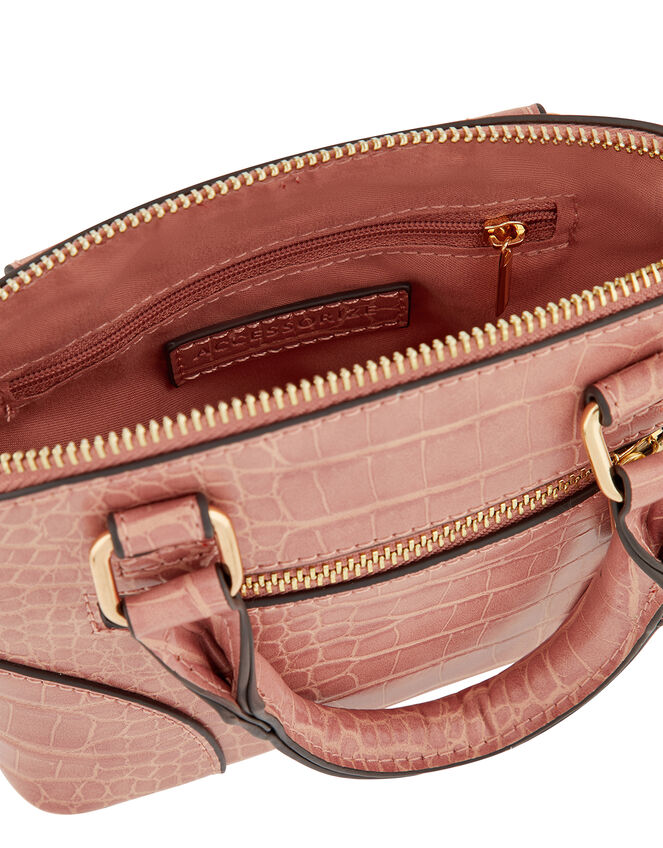 Cross-Body Kettle Bag, Pink (PINK), large