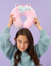 Girls Unicorn Travel Pillow, , large