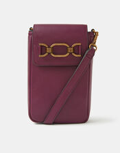 Snaffle Buckle Phone Bag, , large