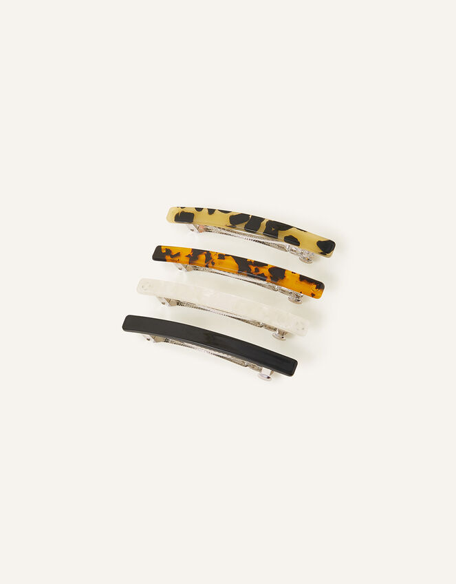 Basic Barette Hair Clip Set, , large