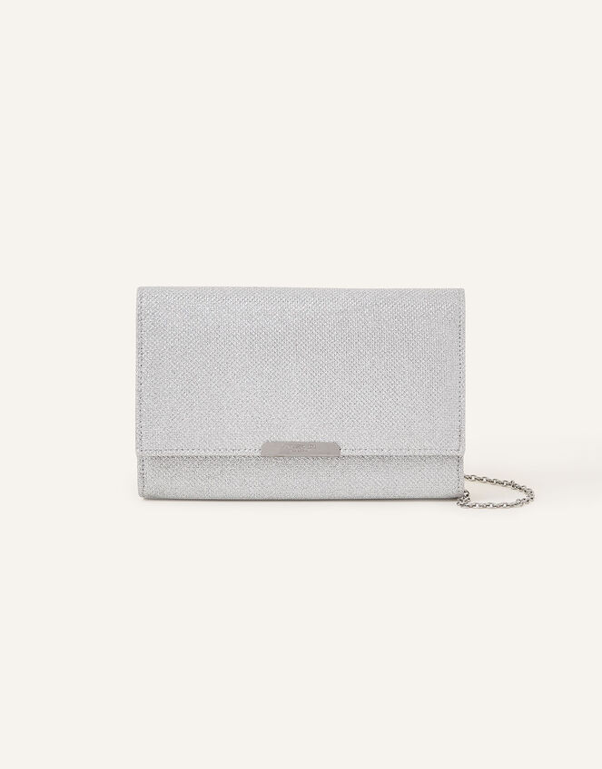 Metal Buckle Clutch Bag Square Box Bag Crossbody Chain Evening Bag main image 0