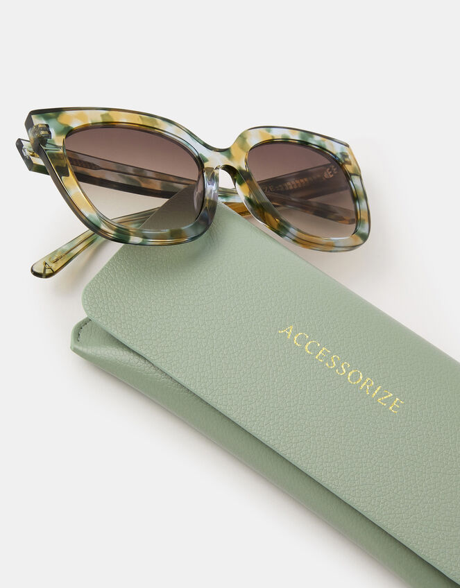 Acetate Oversized Square Sunglasses, , large