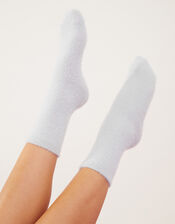 Sparkle Knit Socks, Grey (GREY), large