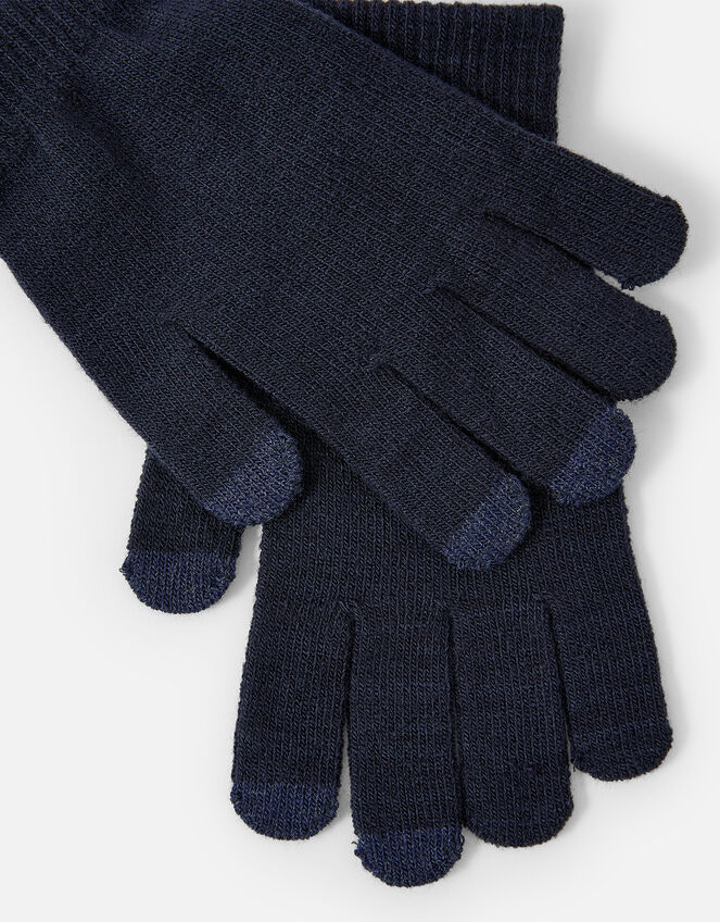 Super-Stretch Touchscreen Gloves Set of Two, , large