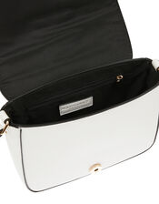 Buckle Saddle Cross-Body Bag, , large