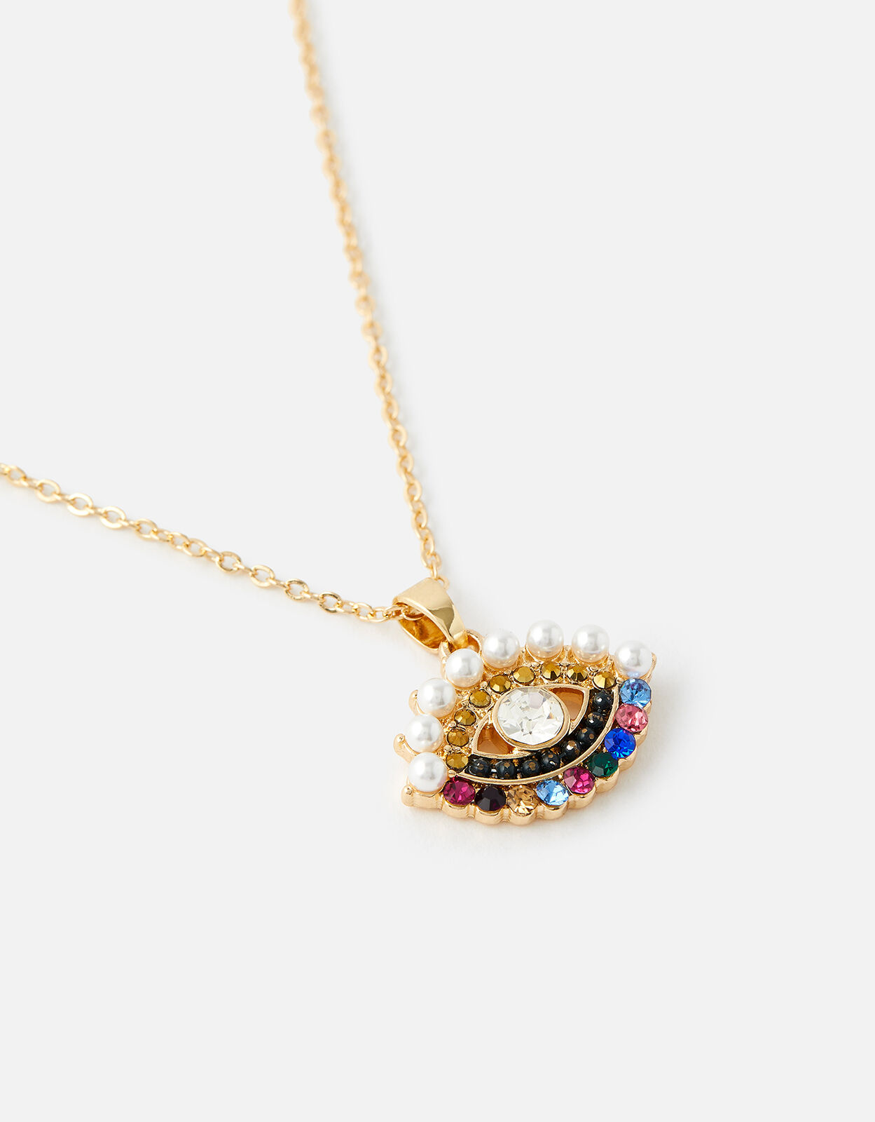 Evil eye hot sale necklace accessorize