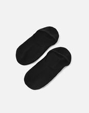 Super-soft Bamboo Footsie Sock Multipack , Black (BLACK), large