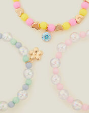 3-Pack Girls Beaded Bracelets, , large