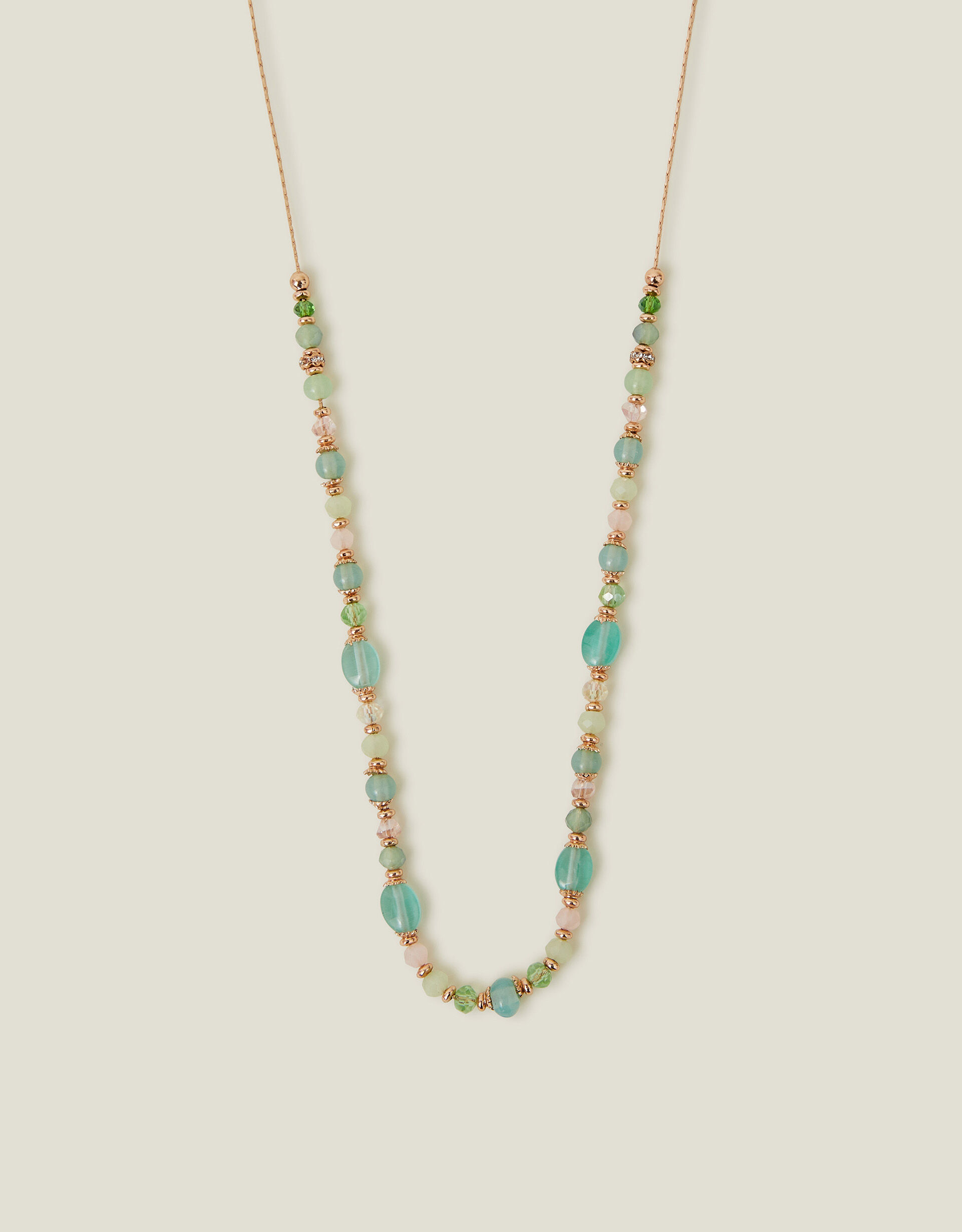 accessorize Mix Bead Necklace