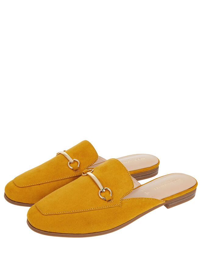 Backless Loafers, Yellow (YELLOW), large