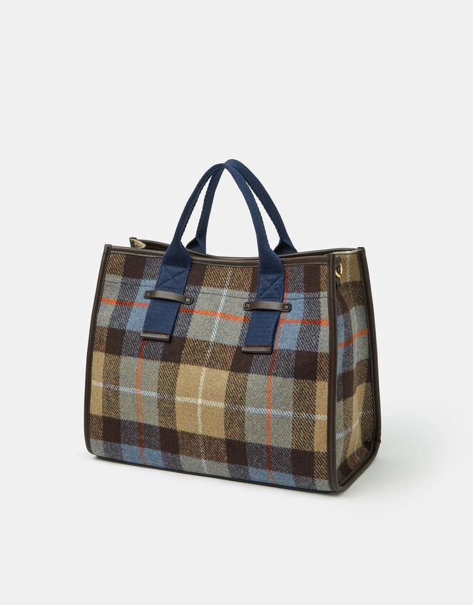 Check Print Handheld Bag, , large