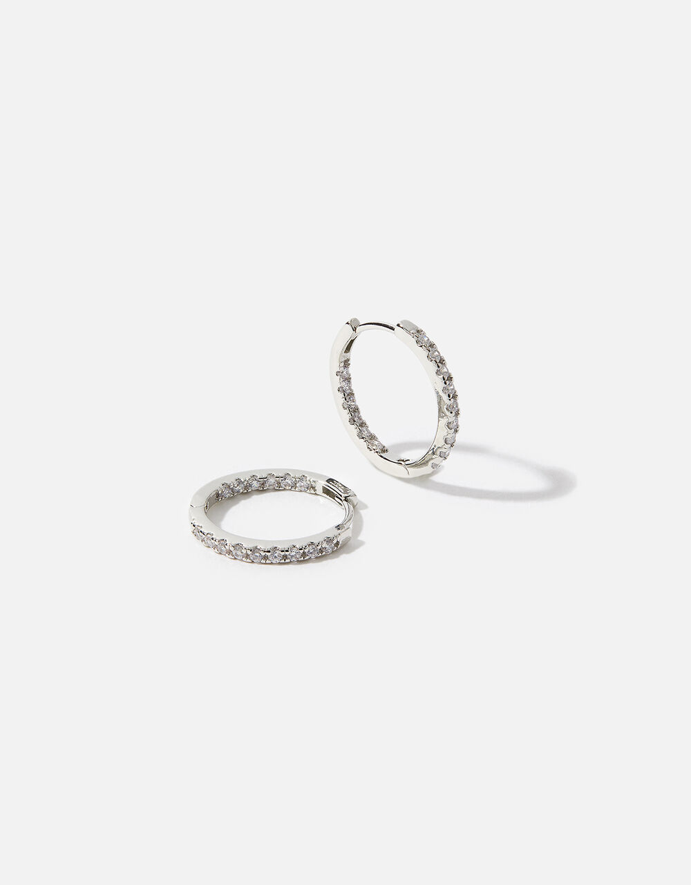 Platinum hoops clearance