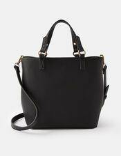 Betty Handheld Bucket Bag, Black (BLACK), large