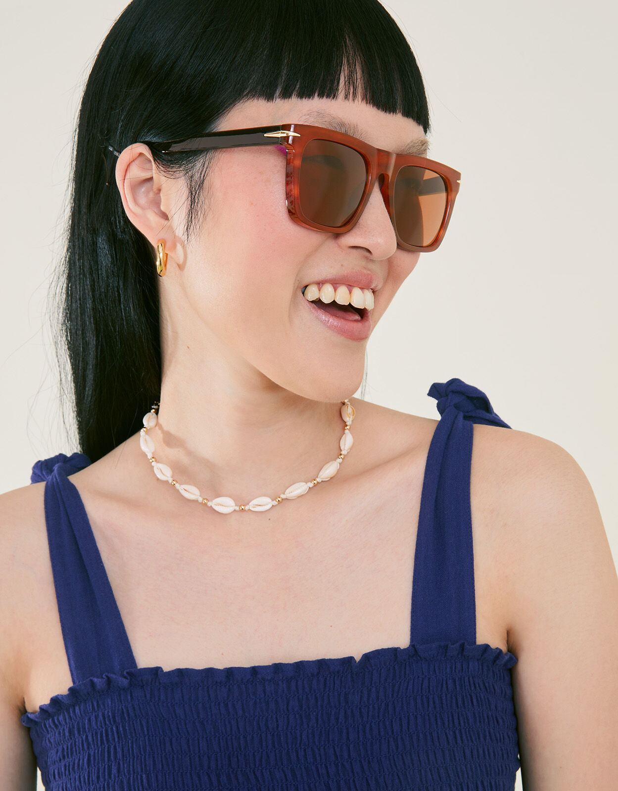 Celine flat deals top sunglasses tortoise