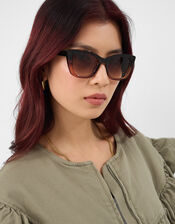 Tort Cat Eye Sunglasses, , large