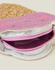 Girls Glitter Ice Cream Bag, , large