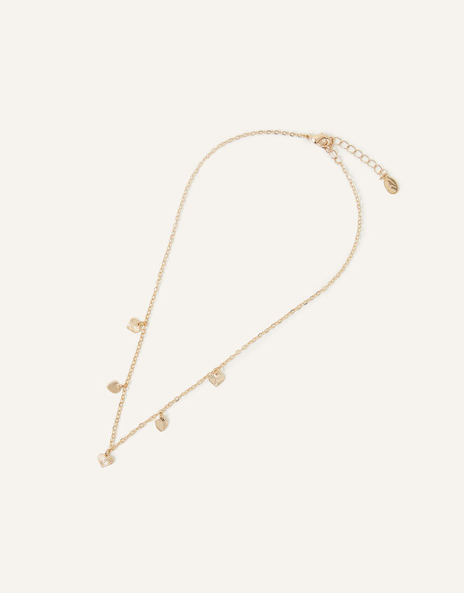Heart Station Necklace , , large