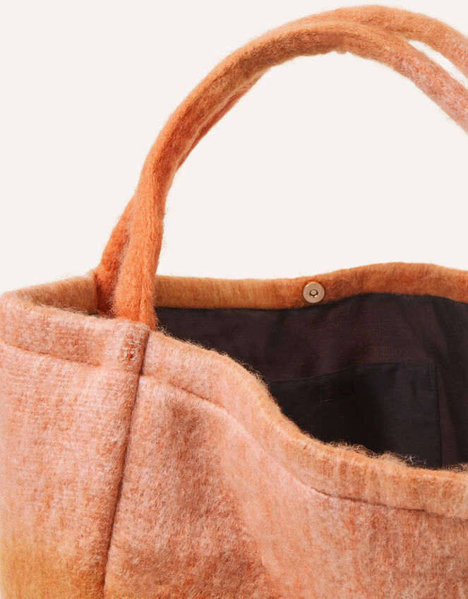 Ombre Textured Shopper Bag, , large