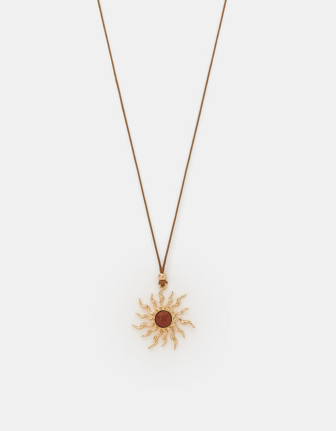 Sunshine Cord Necklace, , large