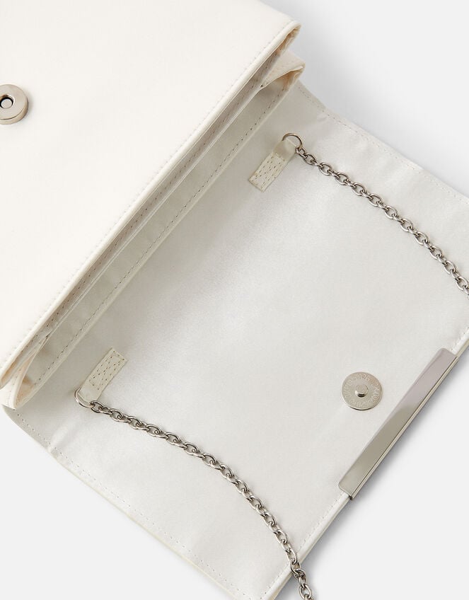 Classic Satin Clutch Bag, , large