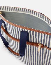Stripe Large Picnic Bag, , large