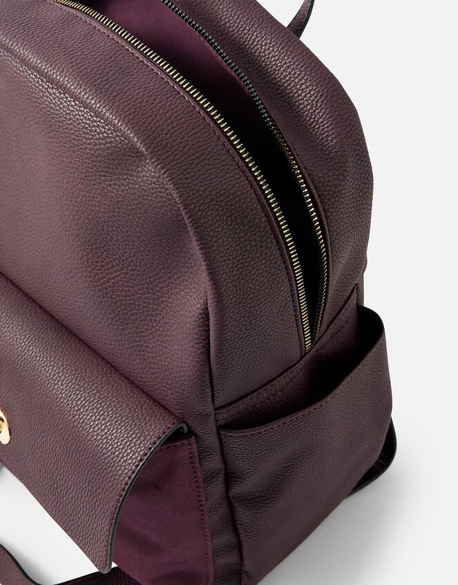 Anna Backpack, Red (BURGUNDY), large