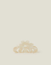 Flower Marbled Claw Clip, , large